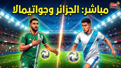 بث مباشر مباراة الجزائر وجواتيمالا الودية اليوم وتفاصيل التشكيلة