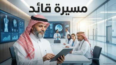 صورة تعبيرية تستعرض السيرة الذاتية للمهندس محمد حمزة سندي ومناصبه القيادية البارزة في إدارة منظومات الرعاية الصحية والمستشفيات.