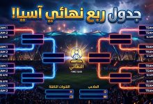 جدول مواعيد مباريات ربع نهائي دوري أبطال آسيا للنخبة 2026 في جدة