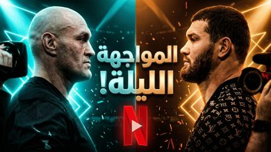 بوستر القنوات الناقلة وموعد نزال تايسون فيوري ضد أرسلانبيك محمودوف