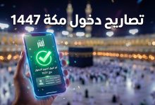 : واجهة منصة أبشر لإصدار تصاريح دخول مكة المكرمة للمقيمين لعام 1447