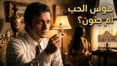 كمال يتأمل مقتنيات فسون في مسلسل متحف البراءة