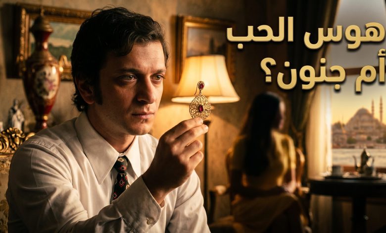 كمال يتأمل مقتنيات فسون في مسلسل متحف البراءة