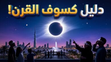 خريطة وأماكن مشاهدة كسوف الشمس الكلي 2027
