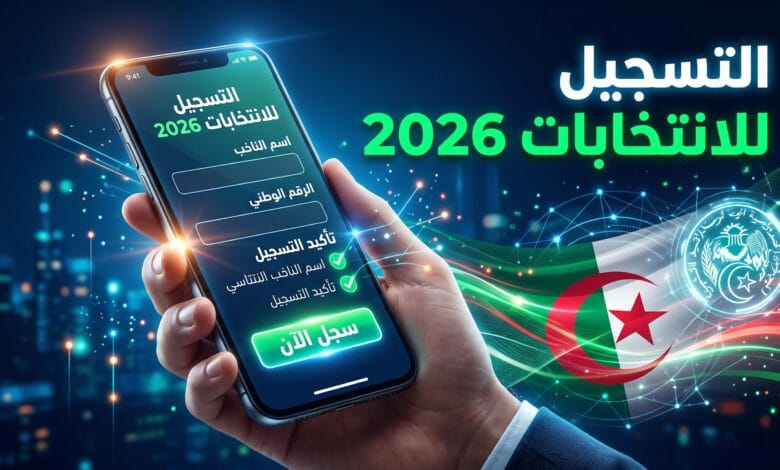 الدليل الرقمي لعملية التسجيل في القوائم الانتخابية للجزائر 2026