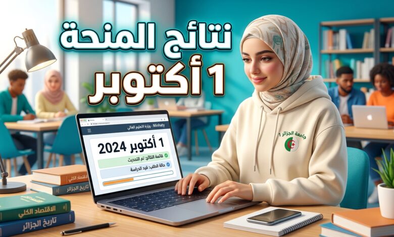 موعد إعلان نتائج المنحة الجامعية في الجزائر يوم الخميس 1 أكتوبر 2026