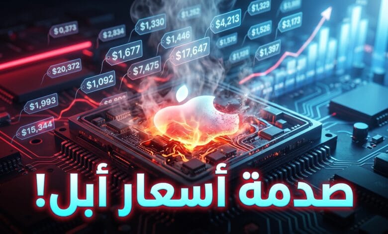 ارتفاع أسعار أجهزة أبل بسبب أزمة رقائق الذاكرة مع سامسونغ