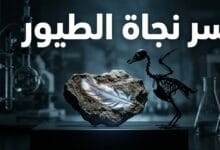 ريشة ديناصور عُثر عليها في فضلات متحجرة تفسر سر نجاة الطيور من الانقراض