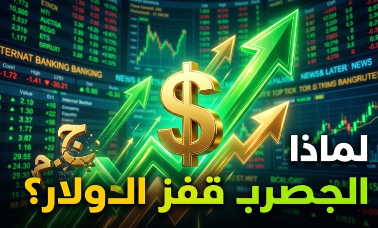 مؤشرات صعود سعر الدولار الأمريكي مقابل الجنيه المصري في البنوك
