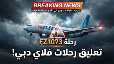 فلاي دبي تعلن تعليق رحلاتها من وإلى إسرائيل إثر الحادث الأمني
