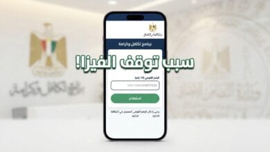 الاستعلام عن سبب توقف فيزا تكافل وكرامة بالرقم القومي لعام 2026