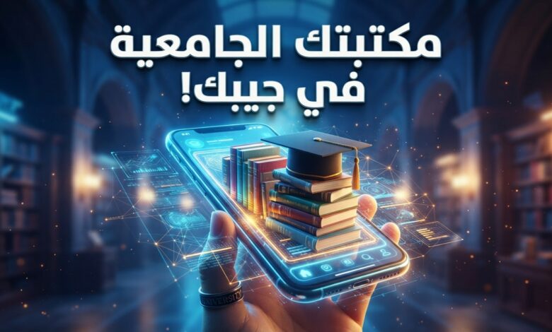 واجهة منصة إقرأ IQRAA الرقمية للطلبة الجامعيين