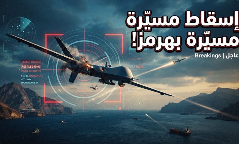 الجيش الإيراني يعلن إسقاط مسيرة استطلاع فوق مضيق هرمز