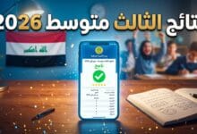 خطوات الاستعلام عن نتائج الصف الثالث متوسط الدور الثاني 2026 في العراق