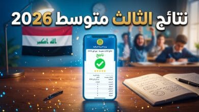 خطوات الاستعلام عن نتائج الصف الثالث متوسط الدور الثاني 2026 في العراق