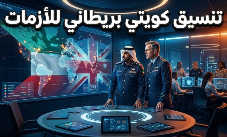 فريق العمل الكويتي أمان يطلع على منظومة إدارة الأزمات البريطانية