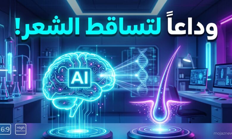 اكتشاف مركب جديد لمكافحة تساقط الشعر بواسطة الذكاء الاصطناعي من LG