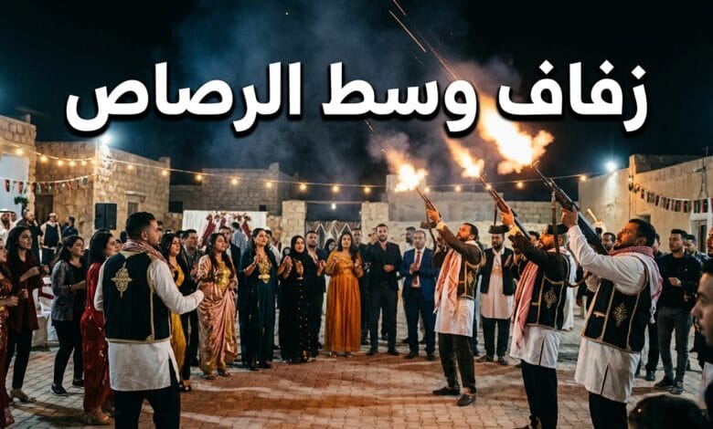 حفل زفاف وسط الرصاص في ليبيا يثير موجة غضب واسعة على منصات التواصل