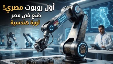جامعة المنصورة تشارك في إطلاق أول روبوت صناعي بأياد مصرية