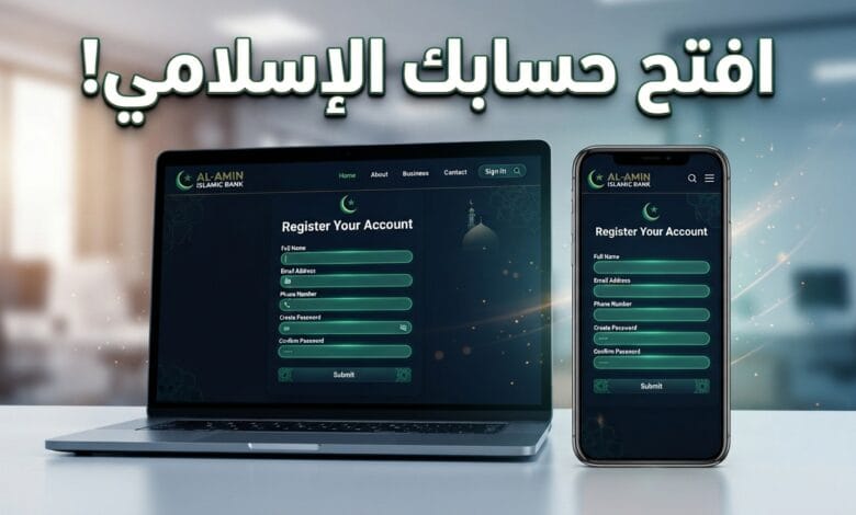 خطوات فتح حساب إسلامي في بنك بدر عبر الإنترنت والوثائق المطلوبة