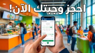 شرح خطوات حجز الوجبات الجامعية عبر تطبيق ومنصة PROGRES WebEtu