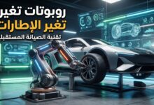 روبوتات تدخل ورش السيارات وتغير 4 إطارات في 15 دقيقة