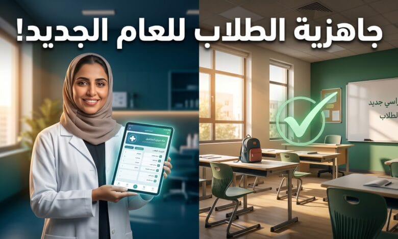 إنجاز فحص اللياقة المدرسية للطلاب المستجدين في السعودية لعام 1448 هـ