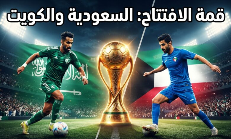 القنوات الناقلة لمباراة الافتتاح خليجي 27 السعودية والكويت