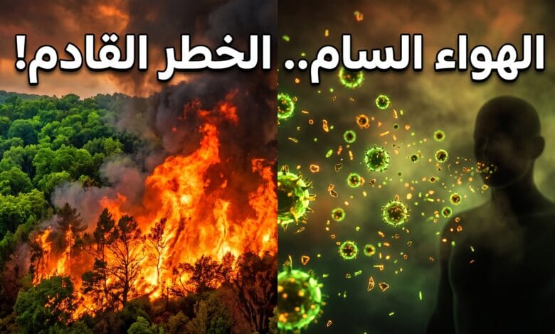 دخان حرائق الغابات يطلق جسيمات دقيقة سامة في الهواء