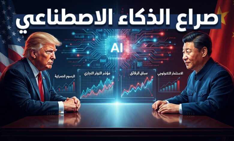 هدنة التجارة بين ترامب وشي وصراع الذكاء الاصطناعي