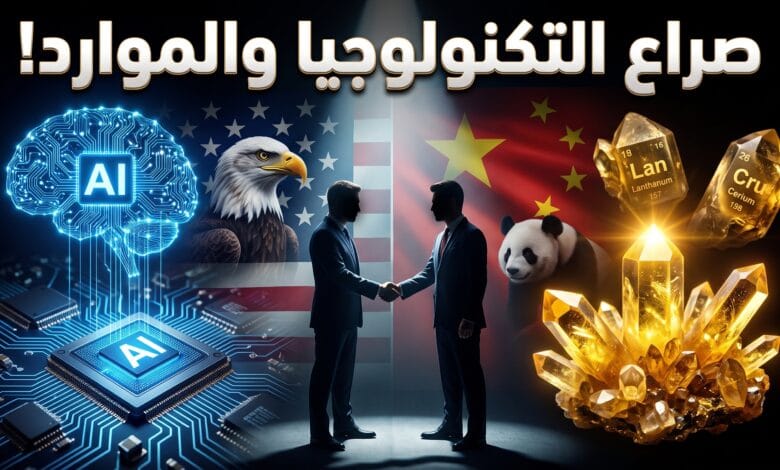 مباحثات أمريكية صينية حول الذكاء الاصطناعي والمعادن النادرة
