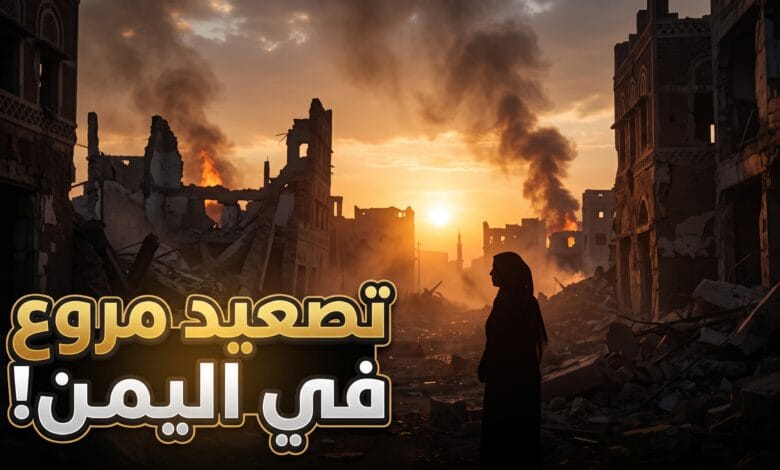 دمار واسع وضحايا مدنيون جراء هجمات الحوثيين في اليمن