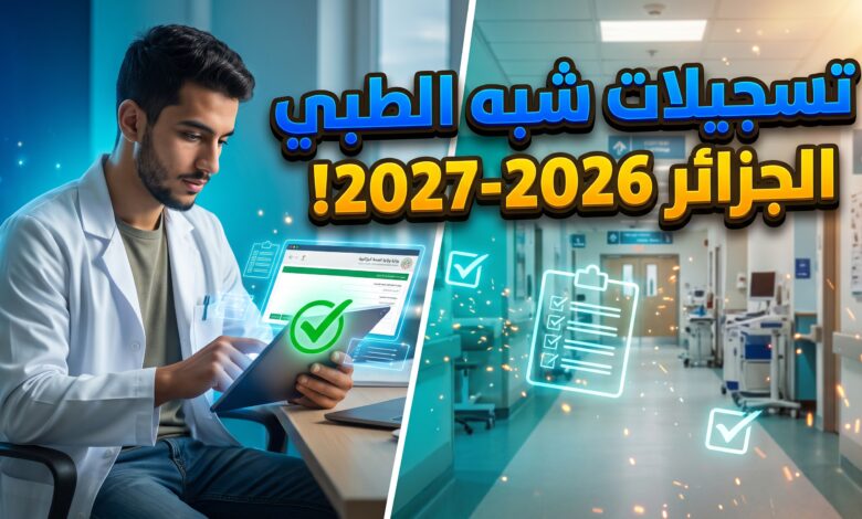 خطوات وروابط موقع تسجيلات شبه الطبي 2026 عبر منصة وزارة الصحة الجزائرية