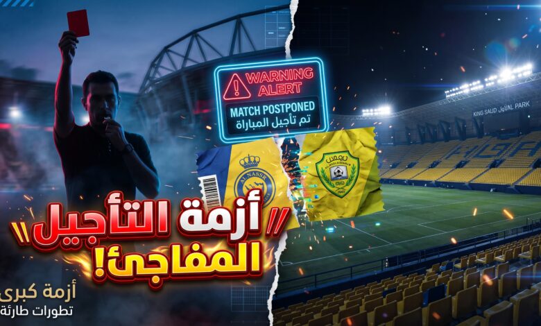 سبب تأجيل مباراة النصر والوصل الإماراتي في آسيا