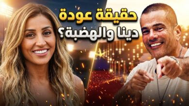 تفاصيل وحقيقة عودة دينا الشربيني وعمرو دياب بعد حفل الجونة