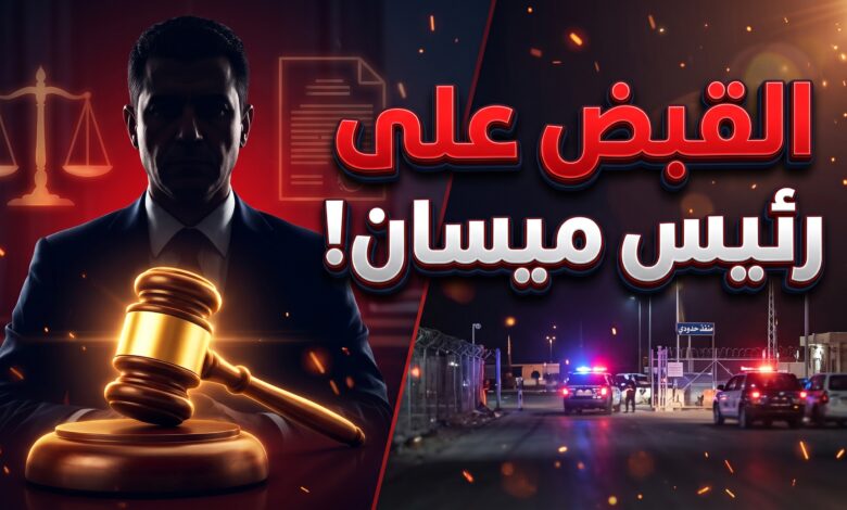 تفاصيل مذكرة القبض على رئيس مجلس محافظة ميسان مصطفى دعير