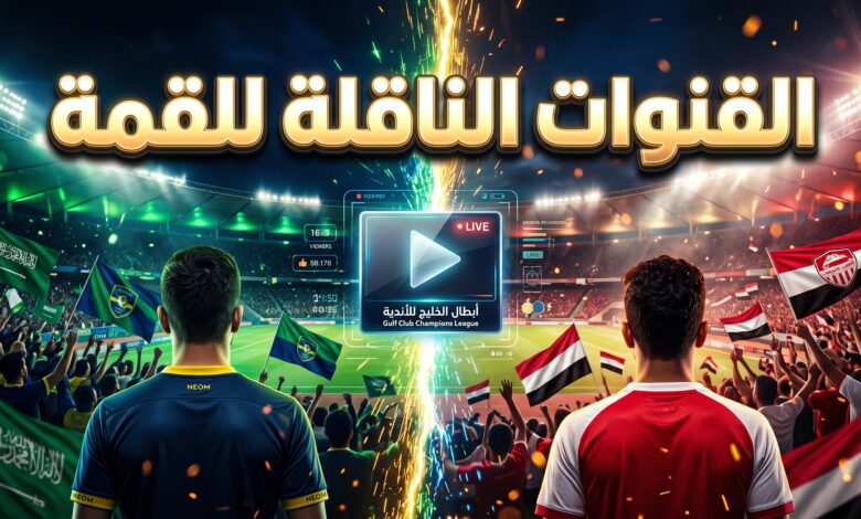 القنوات الناقلة لمباراة نيوم وشعب حضرموت في دوري أبطال الخليج للأندية