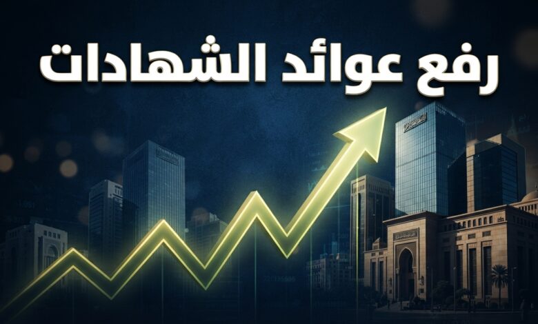رفع عوائد شهادات الادخار في البنوك المصرية رغم تثبيت الفائدة