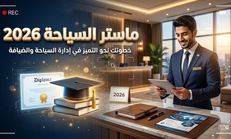 إعلان المدرسة الوطنية العليا للسياحة عن الماستر المهني لتسيير المؤسسات السياحية 2026