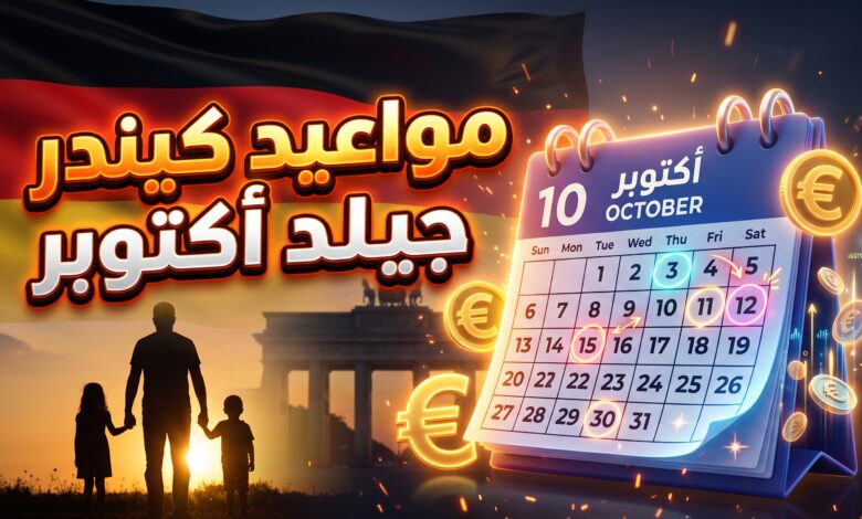 جدول مواعيد صرف كيندر جيلد أكتوبر 2026 في ألمانيا