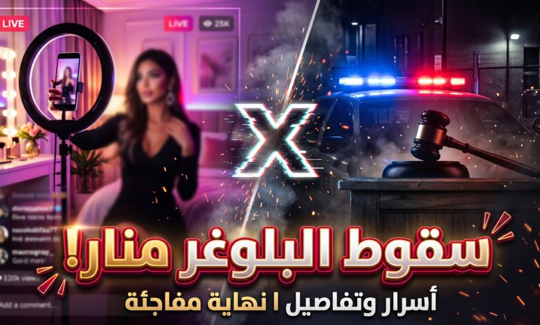 كواليس وسبب القبض على البلوغر منار سامي وزوجها