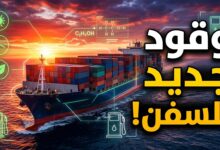 سفينة حاويات مخصصة للملاحة في أعالي البحار تعمل بالإيثانول كوقود بحري بديل