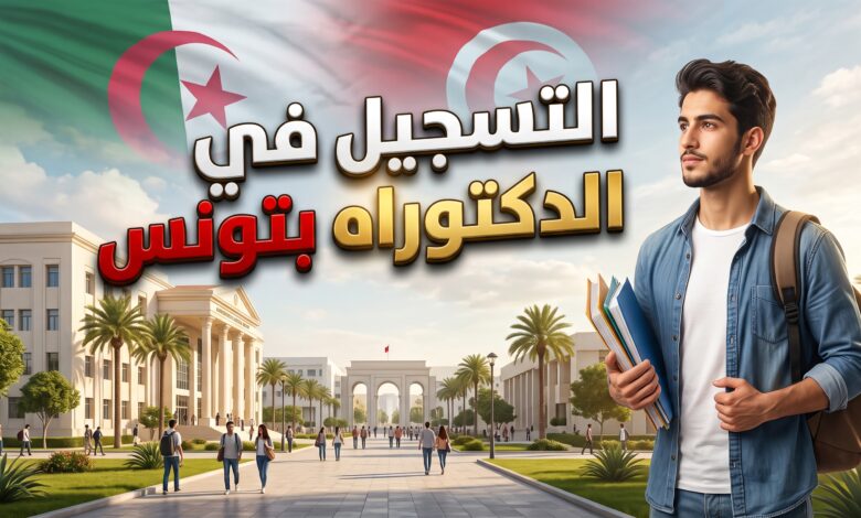 خطوات التسجيل في الدكتوراه بالجامعات التونسية للطلبة الجزائريين