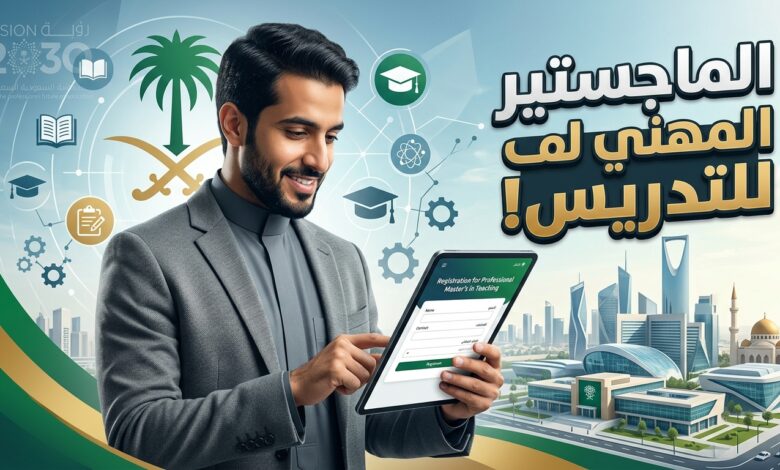 شروط وموعد التقديم في برنامج الماجستير المهني في التدريس 1448