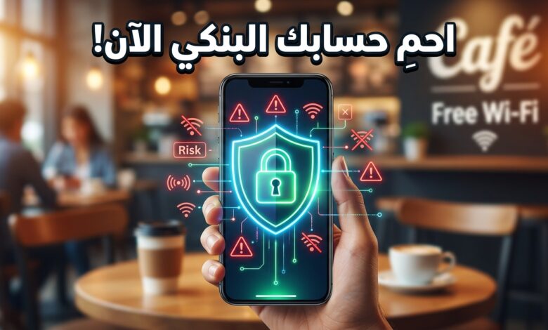 حماية البيانات والحسابات البنكية عند الاتصال بشبكات الواي فاي العامة