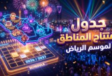 جدول مواعيد افتتاح مناطق فعاليات موسم الرياض 2026-2027