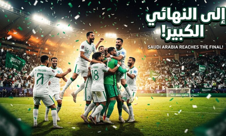 المنتخب السعودي يبلغ نهائي كأس الخليج بعد الفوز على قطر