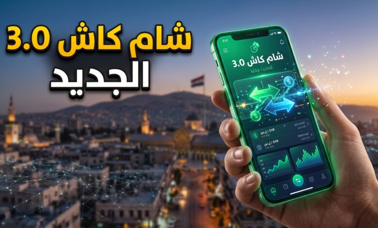 تحميل تطبيق شام كاش النسخة 3.0 apk للاندرويد آخر تحديث