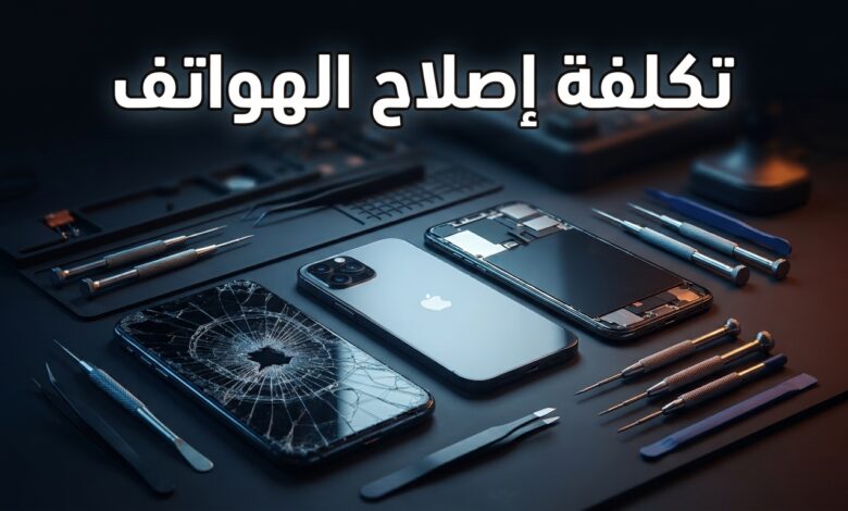 مقارنة تكلفة إصلاح هواتف أندرويد الرائدة وآيفون