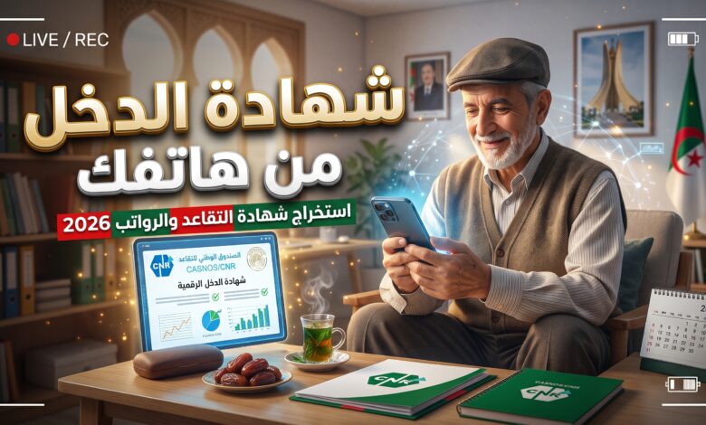خطوات استخراج شهادة الدخل السنوي للمتقاعدين عبر تطبيق تقاعدي